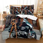 Комплект постельного белья с 3D рисунком, Комплект постельного белья с пододеяльником, комплект постельного белья, хлопковый комплект постельного белья для спальной кровати, Комплект постельного белья