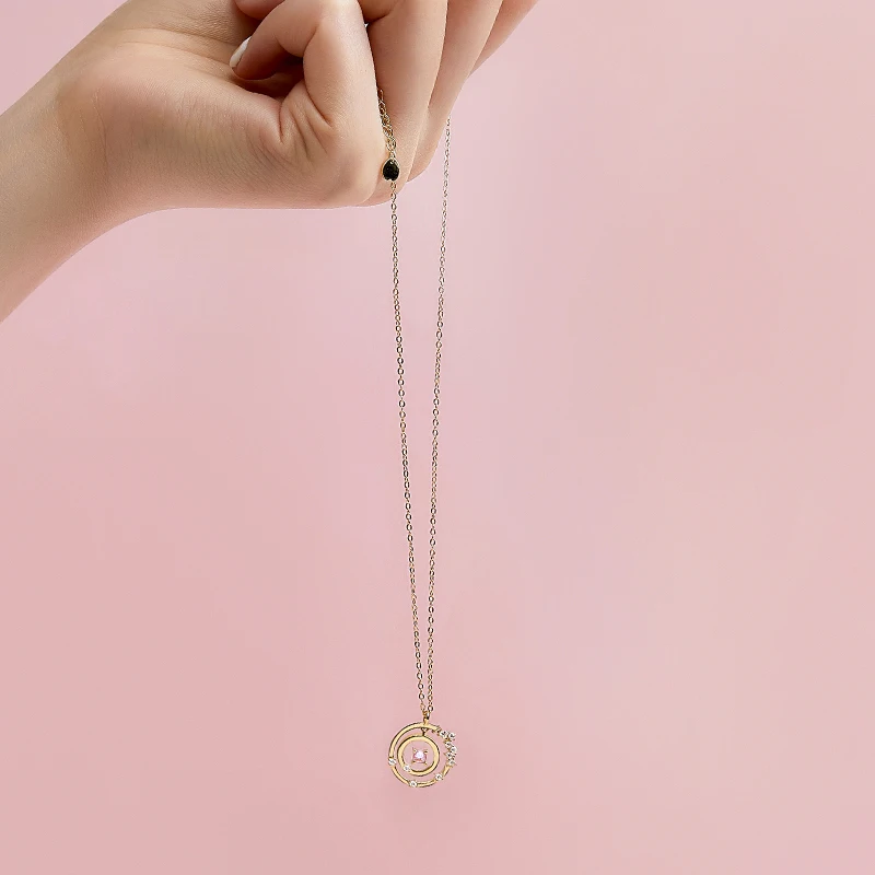 Thaya Silver 925 Jewelry Gold Fantasy Design Star Rail Necklace for Women Bijoux Female Gift | Украшения и аксессуары