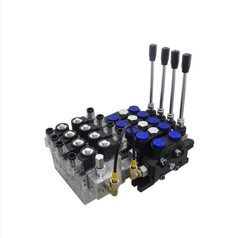 

High flow 113 LPM 4 hydraulic multi-way valve valve core.