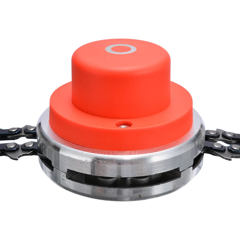 

Metal Chain Trimmer Head String Trimmer Head 65mn Cutting Head Coil Chain Brushcutter Grass Trimmer Head for Mower