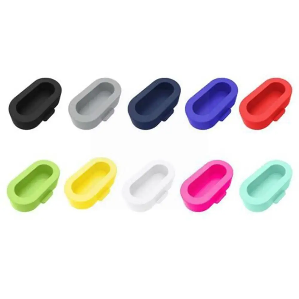 

Gray Silicone Watch Charger Port Cover Protector Charging Plug For Port Anti Vivoactive 5 3 Dust C8k2