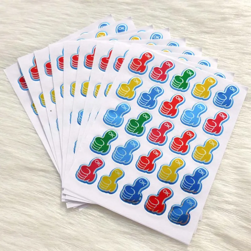 10 листов/Упаковка наклейки награды школьник заслуга хвалу класс липкая бумажная
