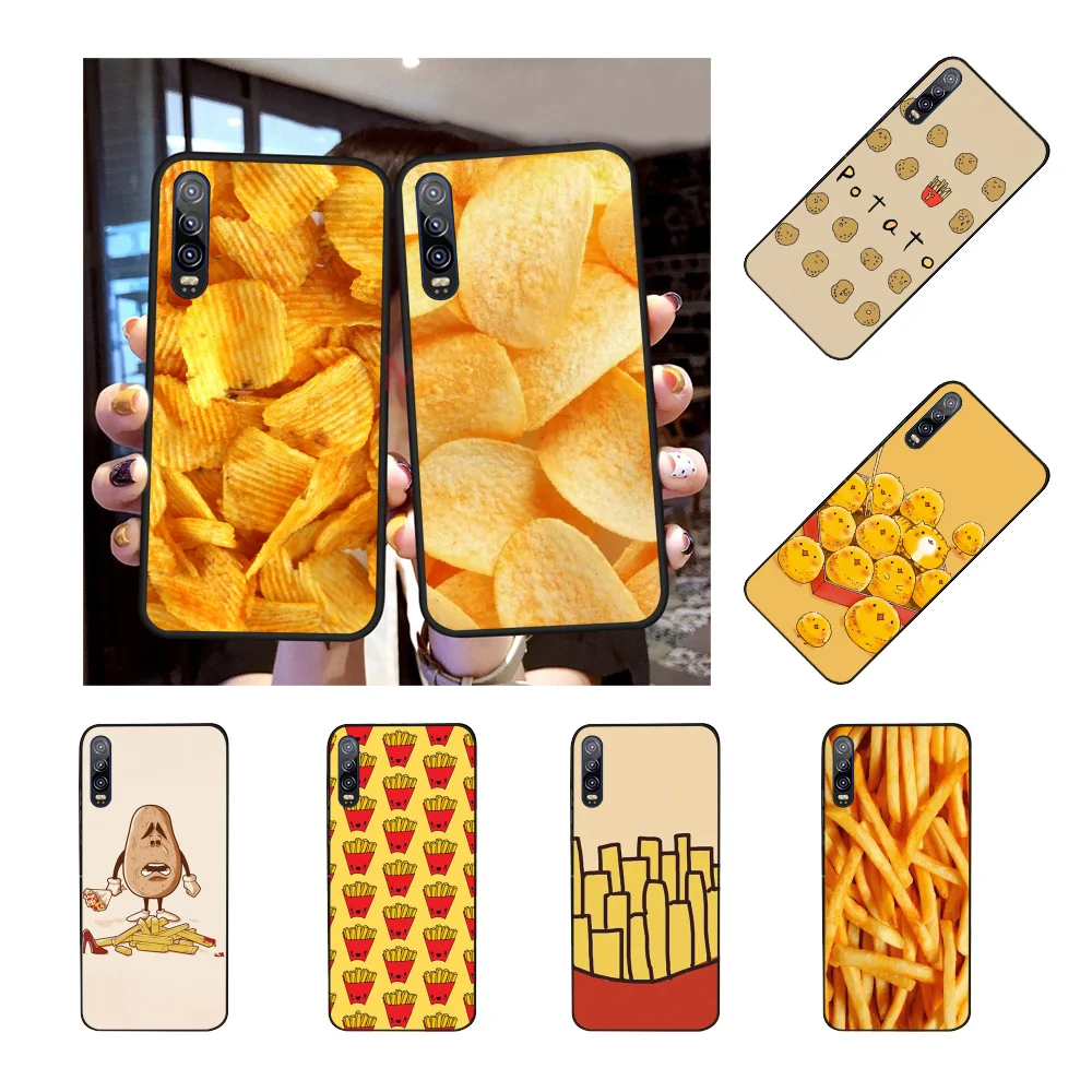 NBDRUICAI картофель фри Роскошный Уникальный Дизайн чехол для телефона Huawei P30 P20 P10 P9 P8
