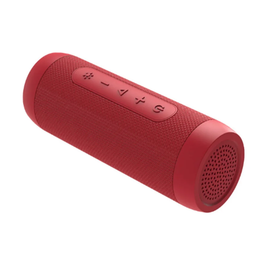 Red Фанатик S22 Bluetooth Динамик Водонепроницаемый уличный Портативный беспроводной мини Колонка коробка Динамик Поддержка TF1 карты FM стерео колонки Hi-Fi - Цвет: Red