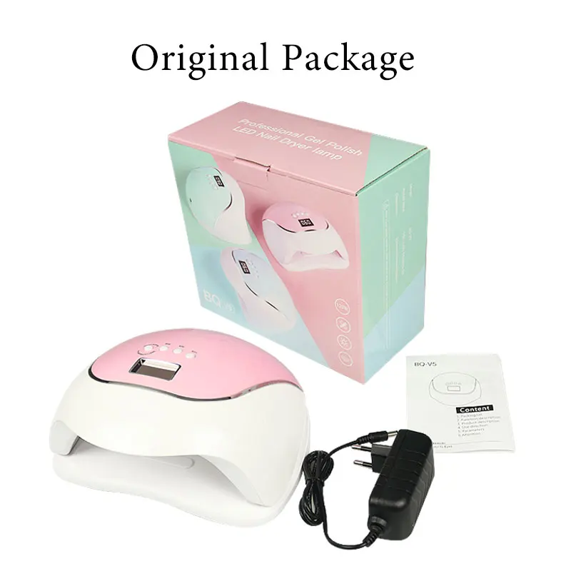 

Nail Lamp For Manicure Double Hands Fast Drying Gel Nail Polish With 36LEDs Smart Sensor Salon Use Nail Dryer Nail Art Tools
