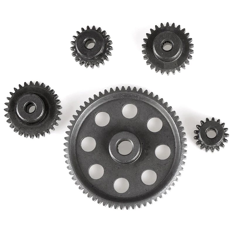 HSP 1 10 11184 Steel Metal Spur different Main Gear 64T/21T/29T/17T/26T Motor Pinion Gears | Игрушки и хобби