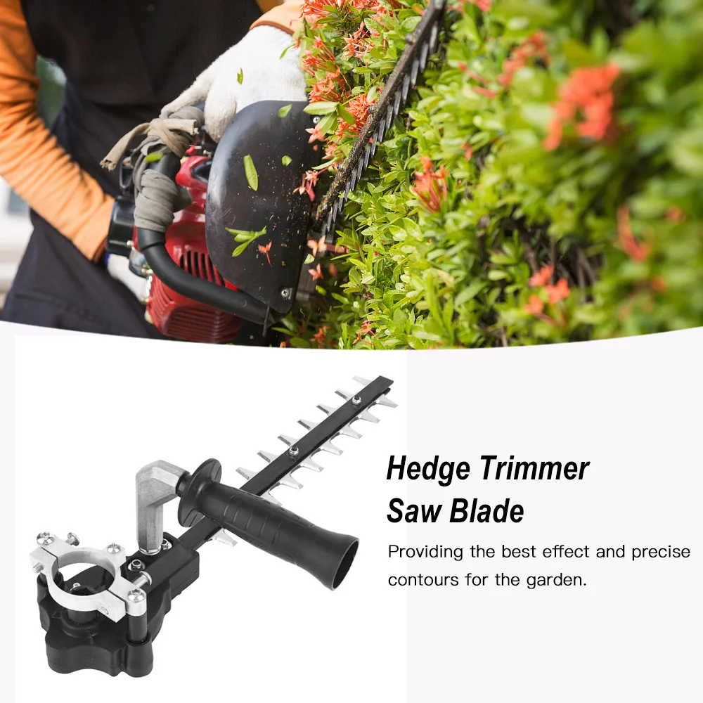 

1pcs 9 Teeth Pole Hedge Trimmer Bush Cutter Head Grass Trimmers For Garden Pole Chainsaw Garden Power Tools Accessories