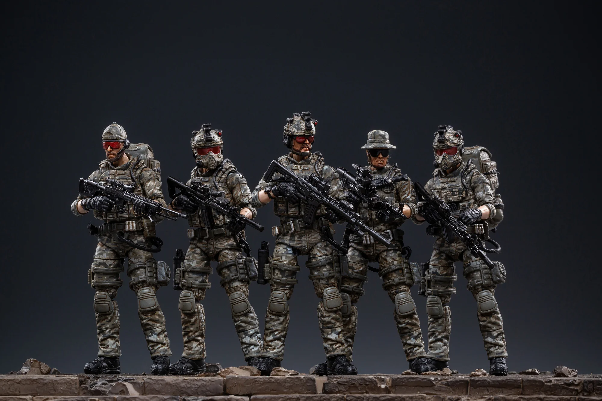A-5 figures Новая игрушка 1/18, фигурки морской пехоты США USMC, модель, кукла, подарок на день рождения/праздник - Цвет: A-5 figures