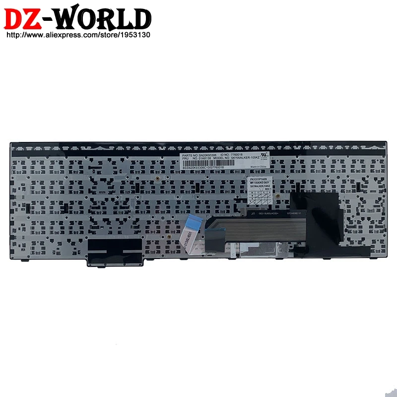 Новая Оригинальная клавиатура для ноутбука Lenovo Thinkpad E570 E570C E575 Teclado 01AX138 01AX218 01AX178 |