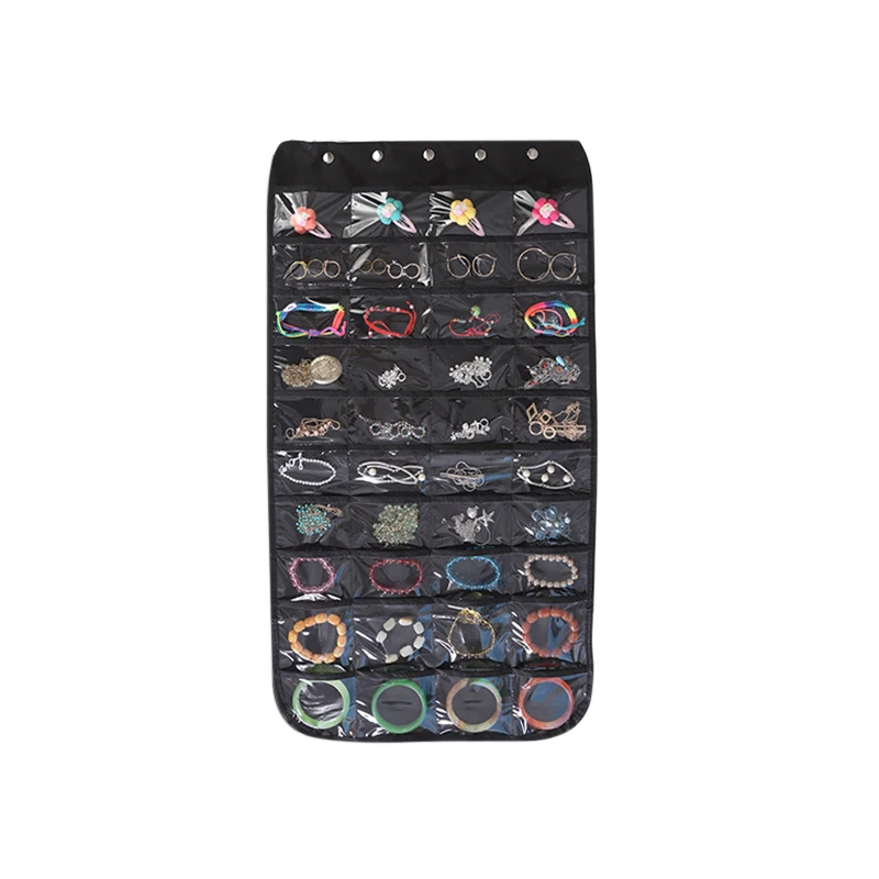 

Подвесная сумка для хранения за дверью, настенная подвесная настольная сумка из нетканого материала для мелких ювелирных изделий, подвесны...