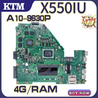 xv50i for asus x550i x550iu x550ik vx50iu vx50ik laptop motherboard mainboard 100 test ok a10 9630p cpu 4gram