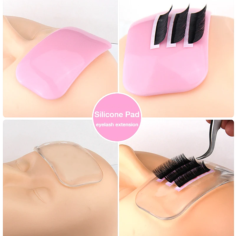 Wimpern Verlängerung Werkzeug Silikon Kristall Kleber Palette Pad Halter für Wimpern Extensions Kleber Pad Dichtung Make-Up-Tool – Detail 13