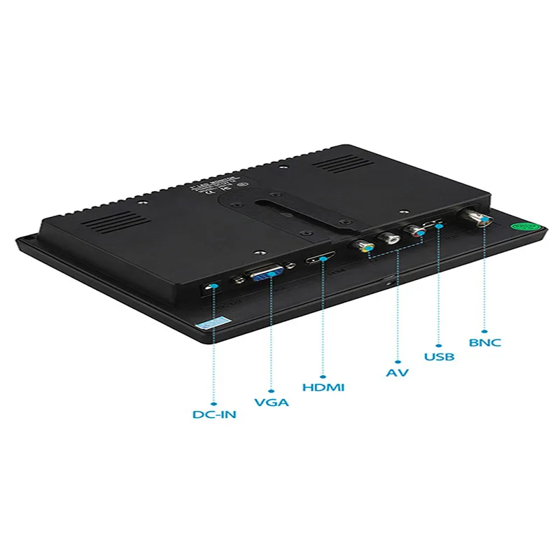 ZHIXIANDA 8 дюймовый IPS 1024*768 Монитор с BNC HDMI AV VGA USB вход для автомобиля CCTV DVR