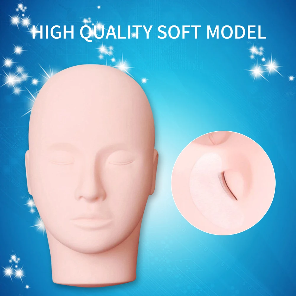 Накладные ресницы для макияжа моделирующая Косметическая головка