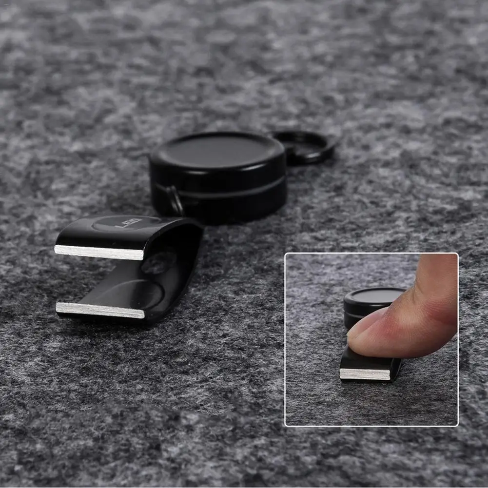 Retractable Fishing Line Clipper Wearable Clamp Fast Clamping And Tool Sub-line Quick Cut Easy Pull Buckle |