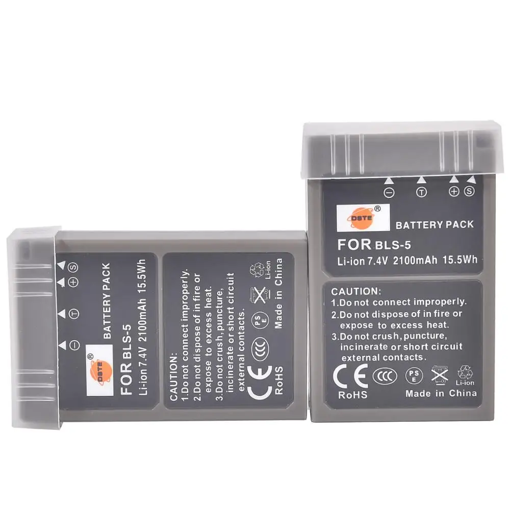 Аккумулятор для камеры dte 2 шт. аккумулятор Olympus PS BLS5 |for olympus|battery bls-5camera battery for olympus |