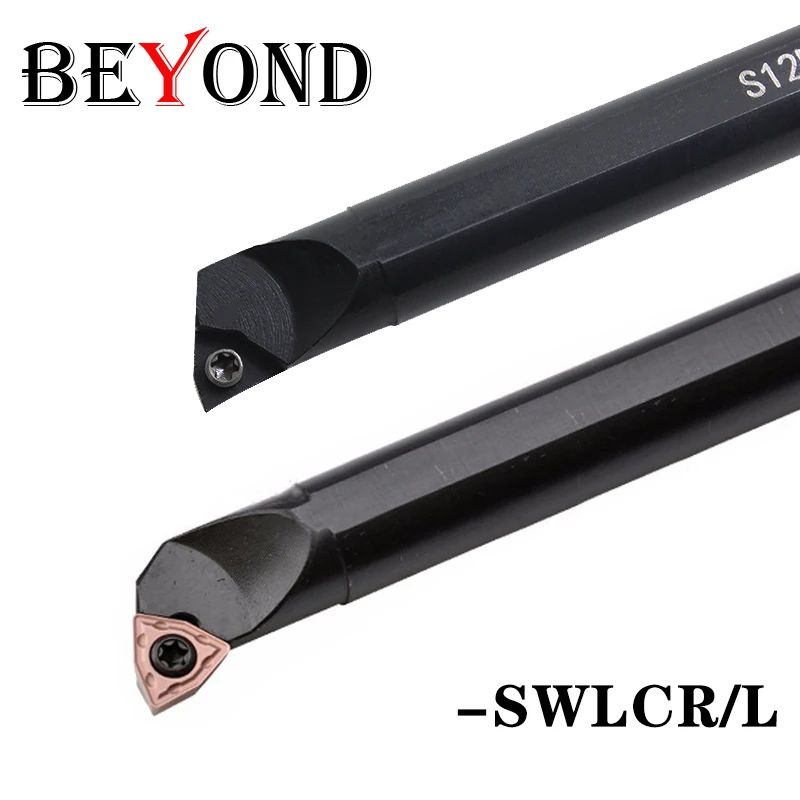 

BEYOND SWLCR S08K-SWLCR04 S10K-SWLCR04 S10K S16Q S20R S25S Internal Turning Tool Holder Lathe Cutter Boring Bar Carbide