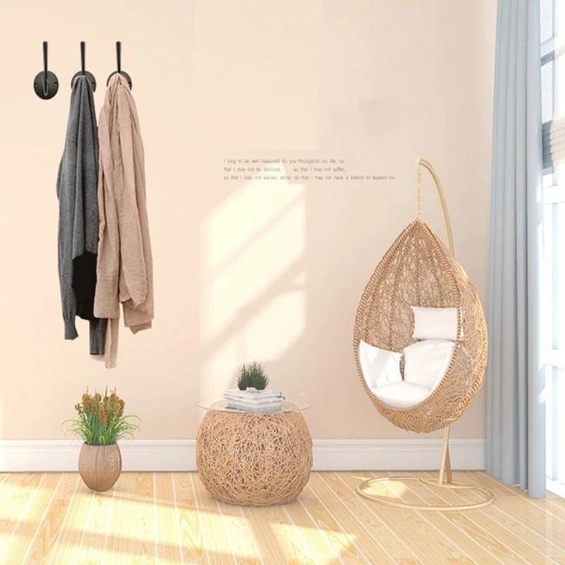 12 шт. в упаковке двойные крючки для пальто настенные металлические халатов