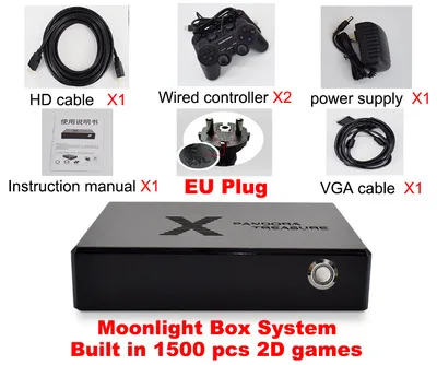 Мини игровая аркадная консоль HD/VGA выход 4K HD TV игровой плеер Pandora Box Классическая