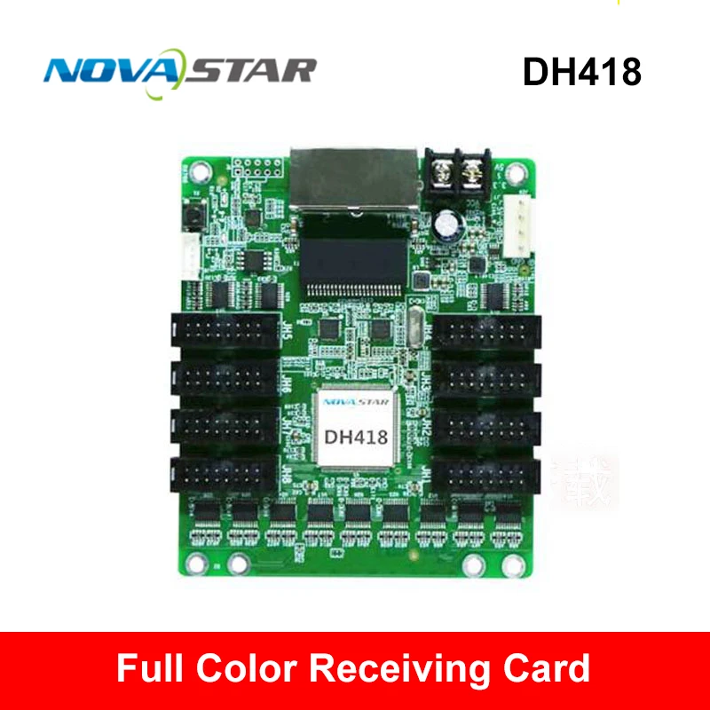DH418 Novastar приемная карта 8 портов HUB75 светодиодный модуль 256*256 резервная