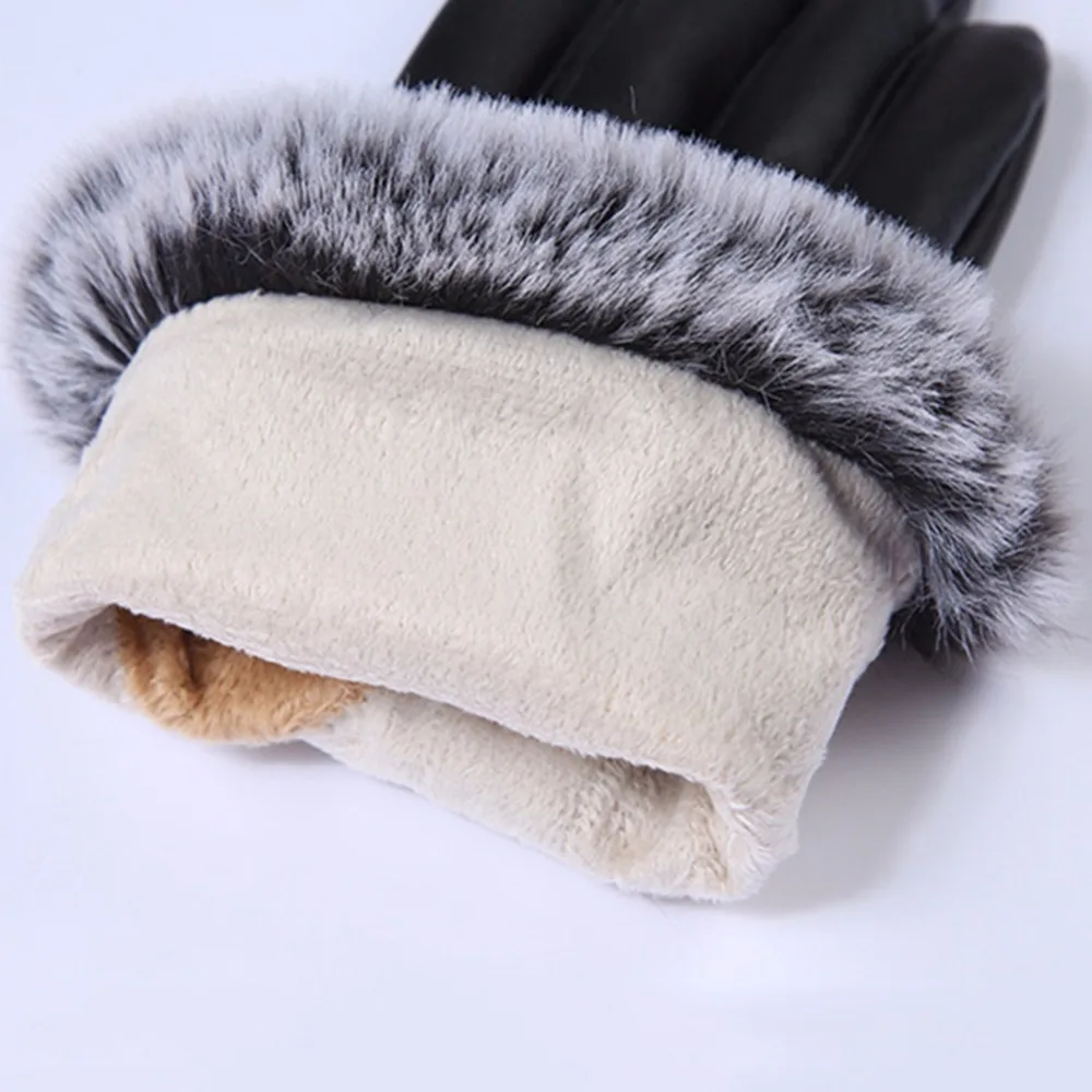 Велосипедные перчатки из искусственной кожи с сенсорным экраном