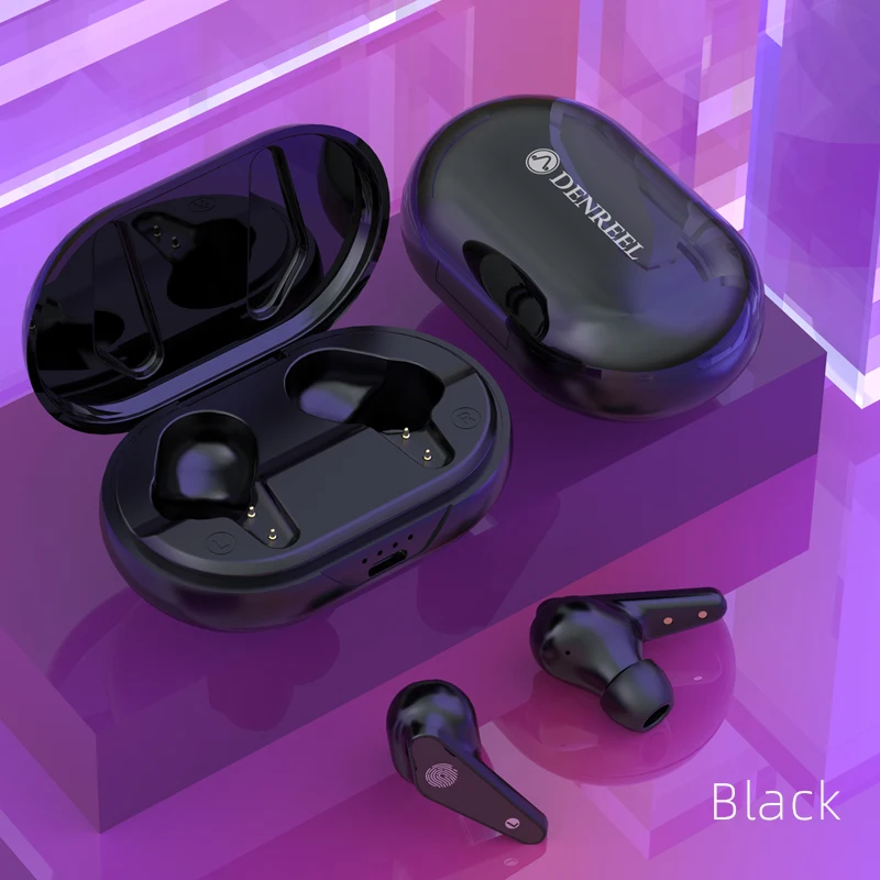 Наушники-вкладыши Bluetooth TWS настоящие беспроводные наушники 5 0 автоматический