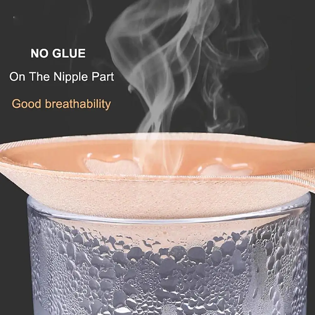 1 пара заячьи ушки многоразовые силиконовые груди Лифт покрытие сосков пуш ап