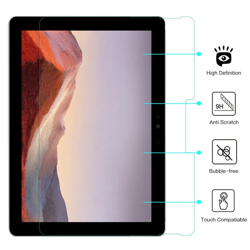 Закаленное стекло 9H для Microsoft Surface Go 2 10 5 дюйма Защитная пленка планшетного ПК
