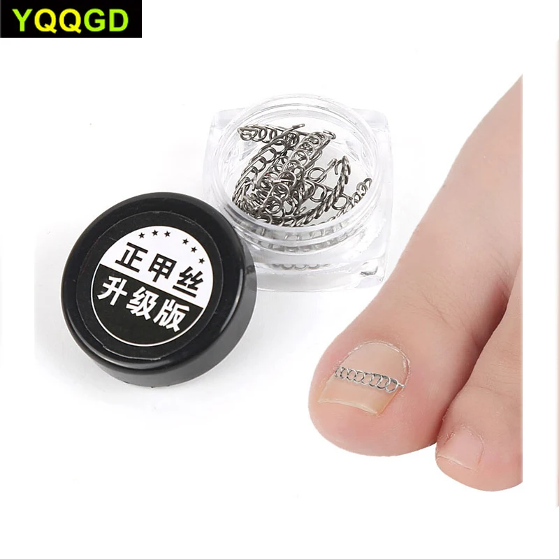 12 шт./компл. вросших носком проволочный фиксатор для коррекции ногтей Педикюр