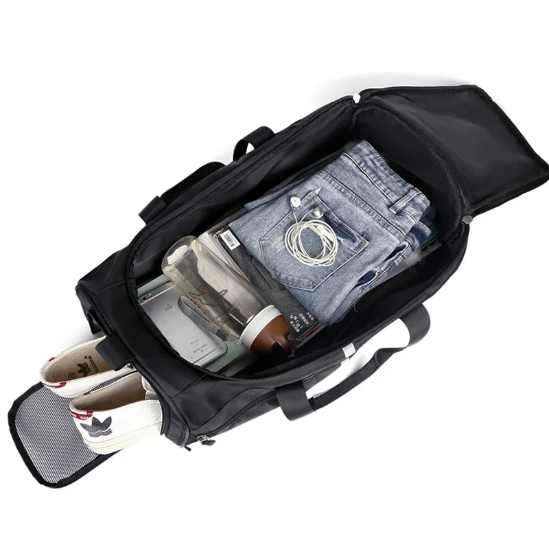 Унисекс Классическая дорожная сумка большой емкости фитнес сумки на плечо