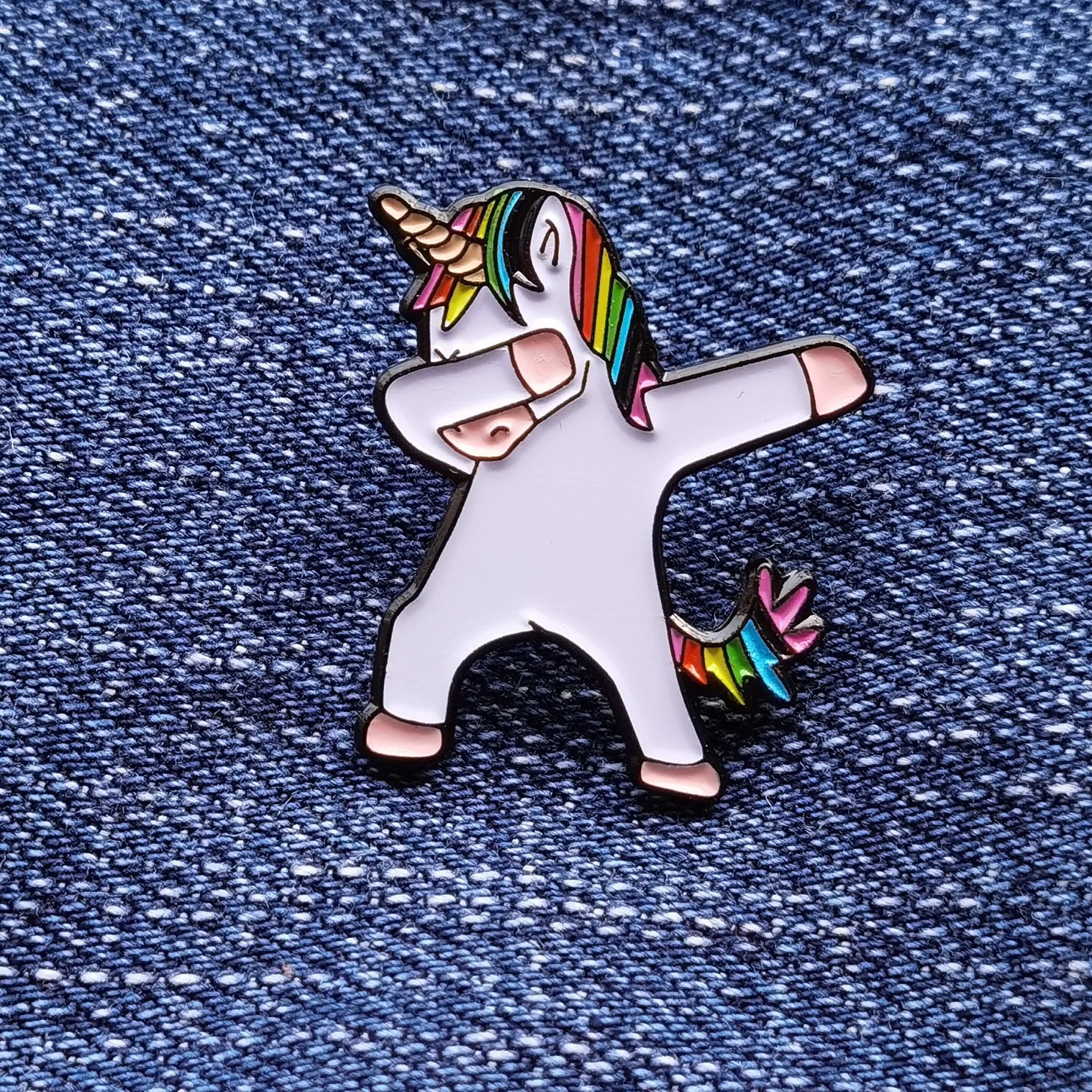 Эмалированные булавки Happy dancing unicorn мягкие|Броши| |