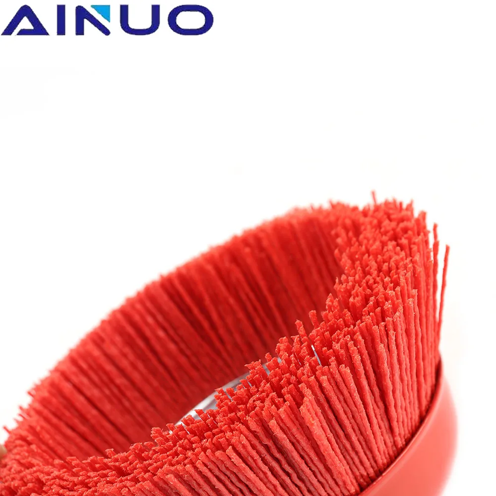 125 мм кружка нейлоновая абразивная щетка колесо полимерная-абразивная M14 M16