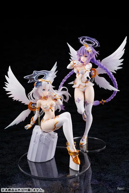 

Hyperdimension Neptunia Purple Heart Neptune Online CYBER DIMENSION NEPTUNE Anime PVC Action Figure Toy Collectible Model Doll