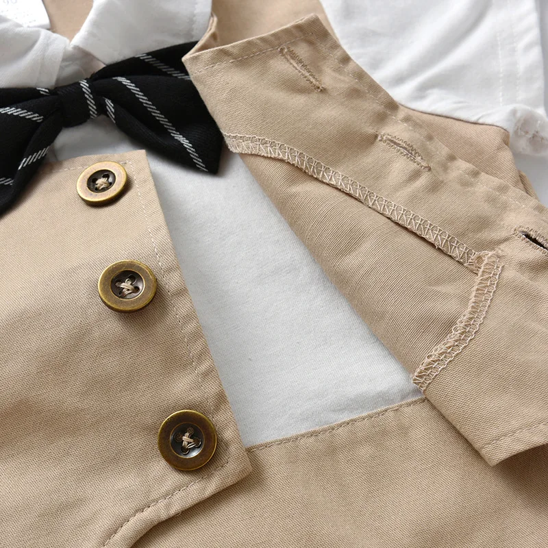 2 шт. детский хлопковый комплект одежды для мальчиков с шапкой |