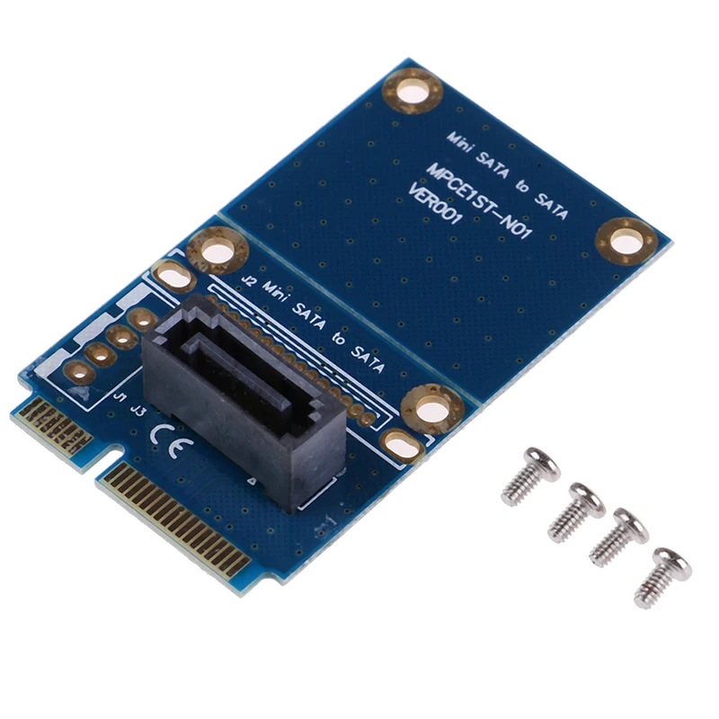 MSATA Mini PCI e Express SATA SSD слот для 7 Pin HDD адаптер конвертации карт|Компьютерные кабели и