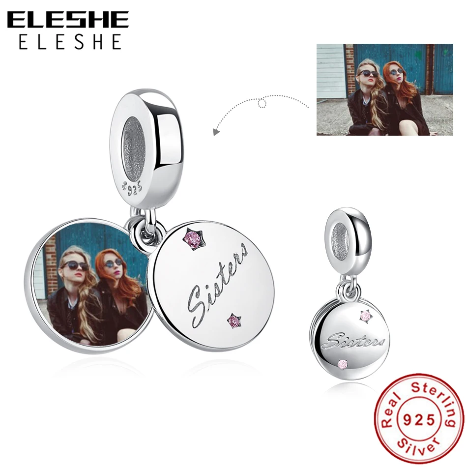 ELESHE 925 стерлингового серебра Холодное сердце с позолоченным кольцом для