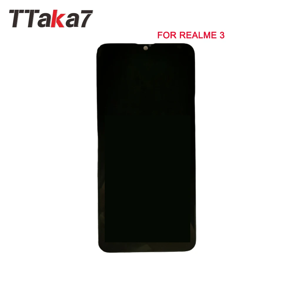 Для Realme 3 Полный 6 дюймовый ЖК-дисплей кодирующий преобразователь сенсорного