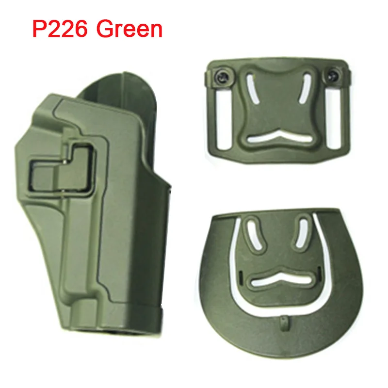 P226 Green Тактический Пистолет Кобура сумка чехол для Glock 17 19 Beretta M9 Кольт 1911 Sig Sauer P226 USP Airsoft кобура для пистолета принадлежности для охоты - Цвет: P226 Green