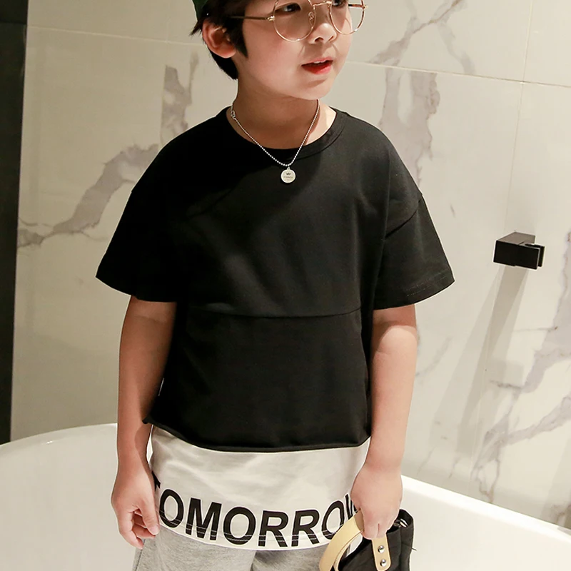 Новинка 2020 модная свободная летняя дышащая футболка в Корейском стиле с