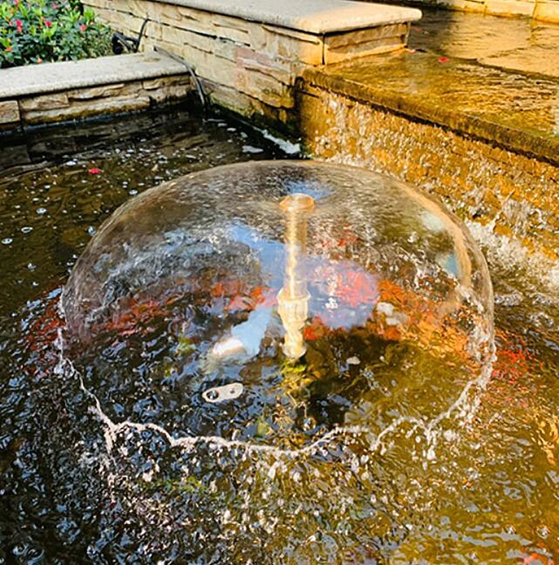 

1/2" DN15 3/4" Brass Mushroom Shaped Garden Fountain Nozzles Spray Head