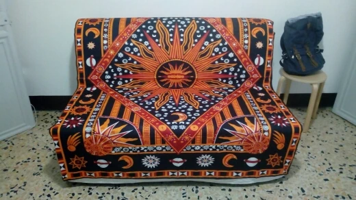 2019 модное настенное пляжное полотенце с цифровой печатью для йоги в стиле хиппи