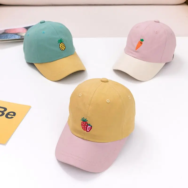 Baby Baseball Cap New Hat Kids Cartoon Pattern Fashion Children Sun Patchwork | Детская одежда и обувь