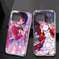 katou megumi saekano phone case for iphone 11 12 13 pro xs max 12 13 mini 8 7 6 6s plus x se 2020 xr phone covers