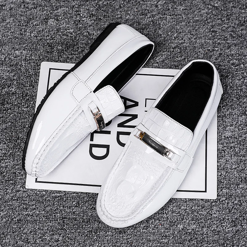 Men shoes loafers casual slip-on male driving moccasins breathable comfy outdoor walking flats non-slip leisure classic | Обувь