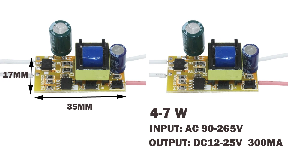 1-3W 4-7W 8-12W 12-18W 18-24W 25-36W LED driver power supply built-in constant current Lighting Transformers for DIY light | Лампы и