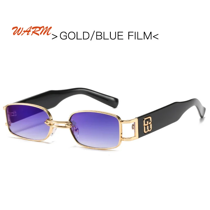 

2021 New Women's Sunglasses Women's Fashion Small Square Box Double Beam Sunglasses Internet-Famous Glasses Glasses Women