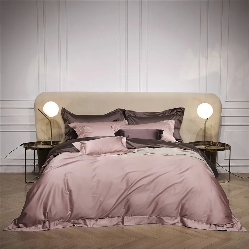 

Высококачественный высококачественный пододеяльник из египетского хлопка, пододеяльник Queen King 4/7 шт., роскошный мягкий комплект постельног...