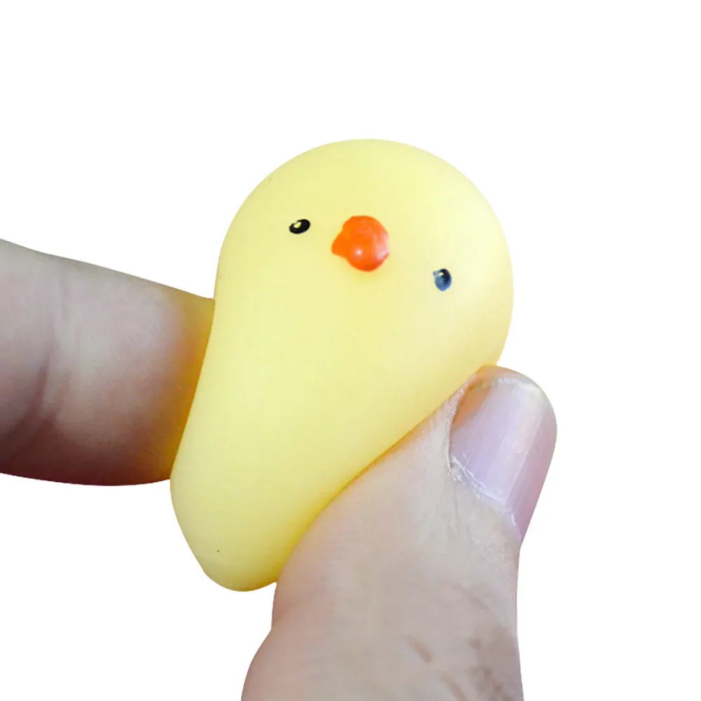 

Mini Squishy Cute Yellow Chicks Squeeze Abreact Fun Joke Gift Rising Toys Relief Ball Squeeze Toys Antistress Ball Juguetes Toy