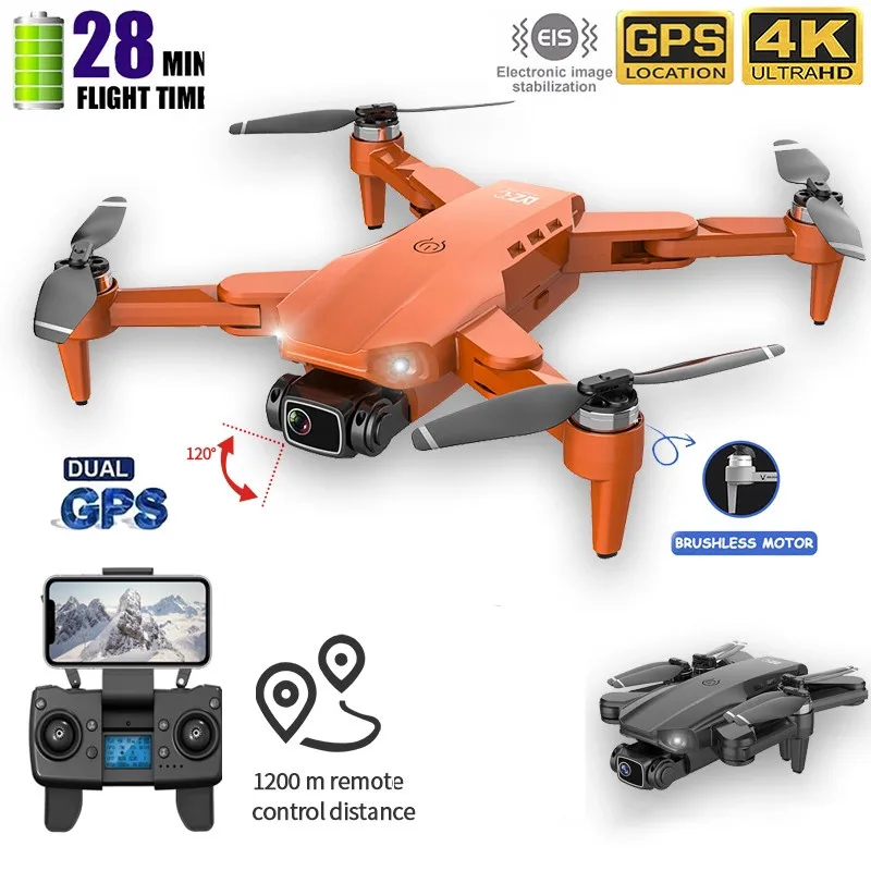 L900 PRO GPS беспилотные летательные аппараты с 4K Двухъядерный Intel HD Камера Profesional