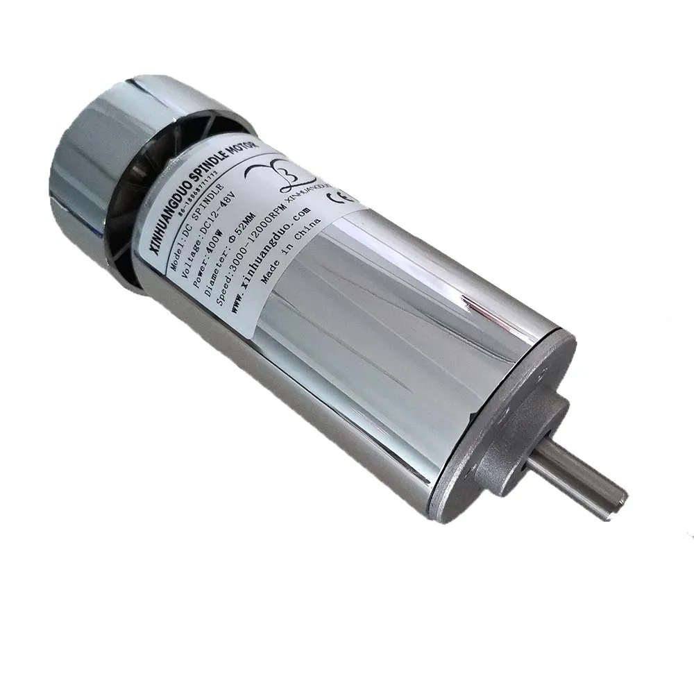 Электродвигатель шпинделя с воздушным охлаждением 400 Вт двигатель постоянного